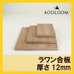 画像1: ラワン合板 12mm カット品 1等 F★★★★ タイプ２(準耐水合板) (1)